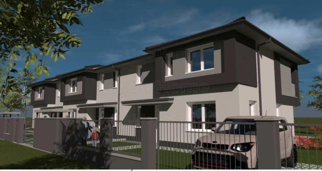 Projekt telek Balatonföldváron az új lakóparkban