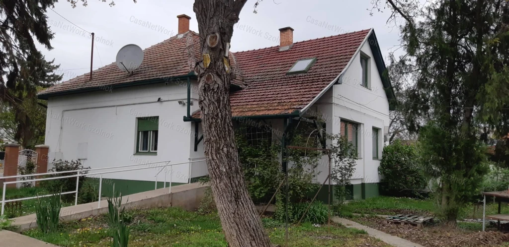 Eladó Tiszaföldváron kétgenerációs kertes családi ház!