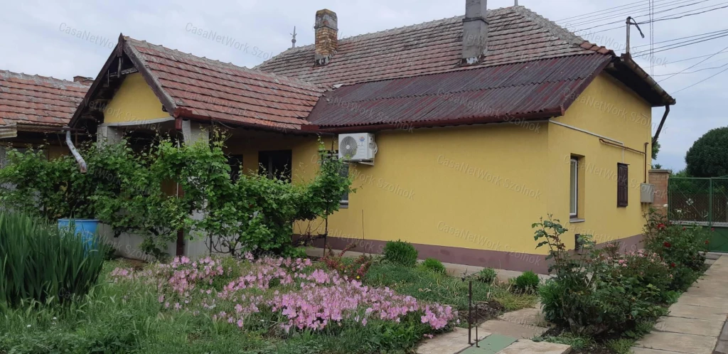 Tiszaföldváron eladó vállalkozásra is alkalmas családi ház!