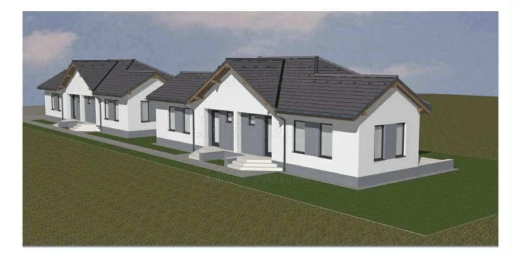 Eladó új építésű napelemes lakóházak Balatonfenyvesen!