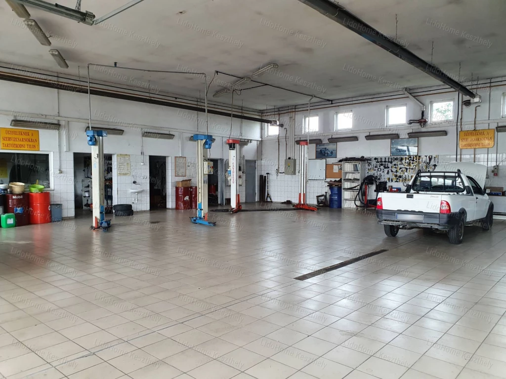 Eladó AUTÓSZERVÍZ ÉS VIZSGAÁLLOMÁS Marcaliban
