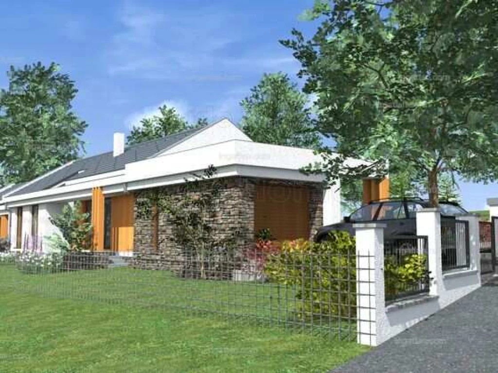 Hévíz kertvárosi részén új építésű panorámás ikerház eladó