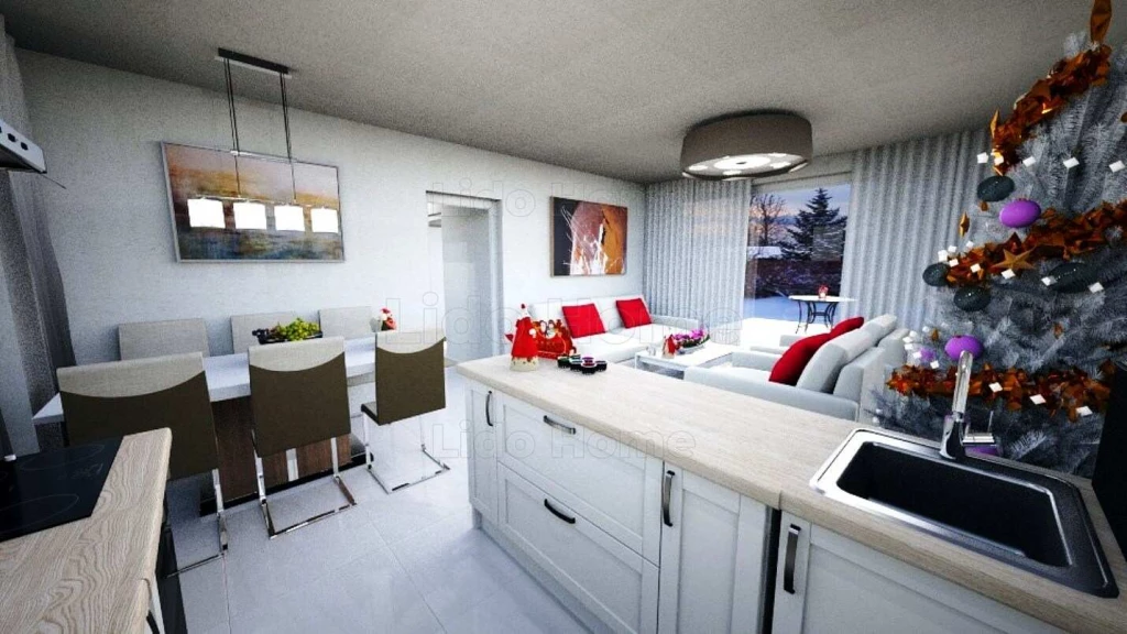 Eladó Keszthelyen 6 lakásos lakóparkba lakás.