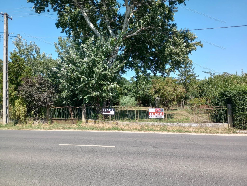 For sale building plot, Balatonfőkajár