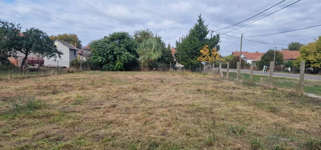 Eladó belterületi építési telek Törtelen, főút mellett – 571 m²