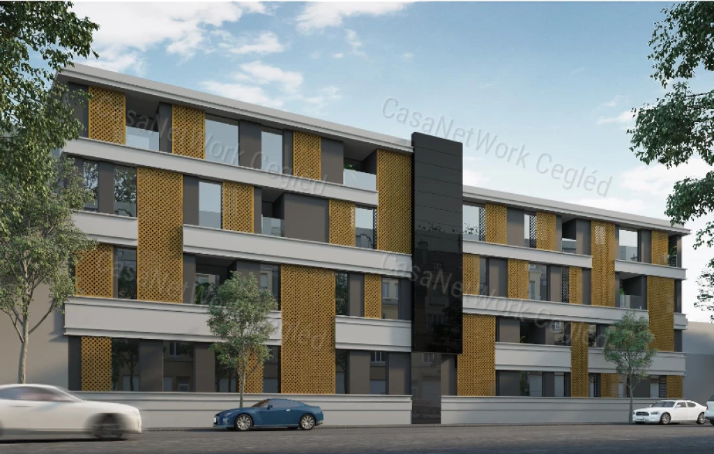 Szolnok belvárosában exkluzív lakások 34-108 nm-ig eladók!