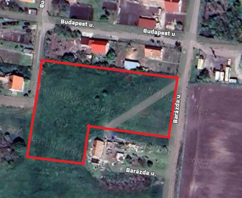 Eladó ipari terület Szolnokon közel az M4-hez!