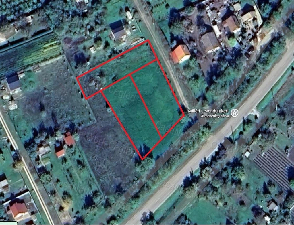 2400 nm-es zártkert eladó