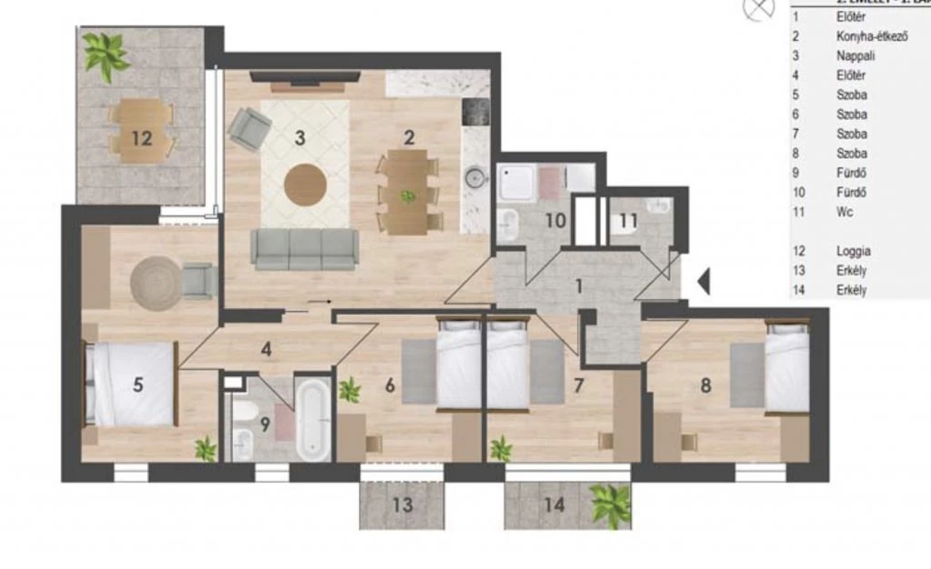 Modern, energiatakarékos új építésű lakások zugló szívében!