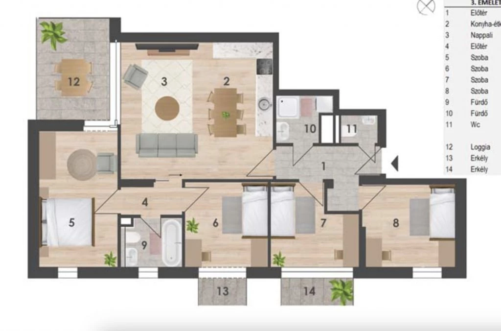 Modern, energiatakarékos új építésű lakások zugló szívében!