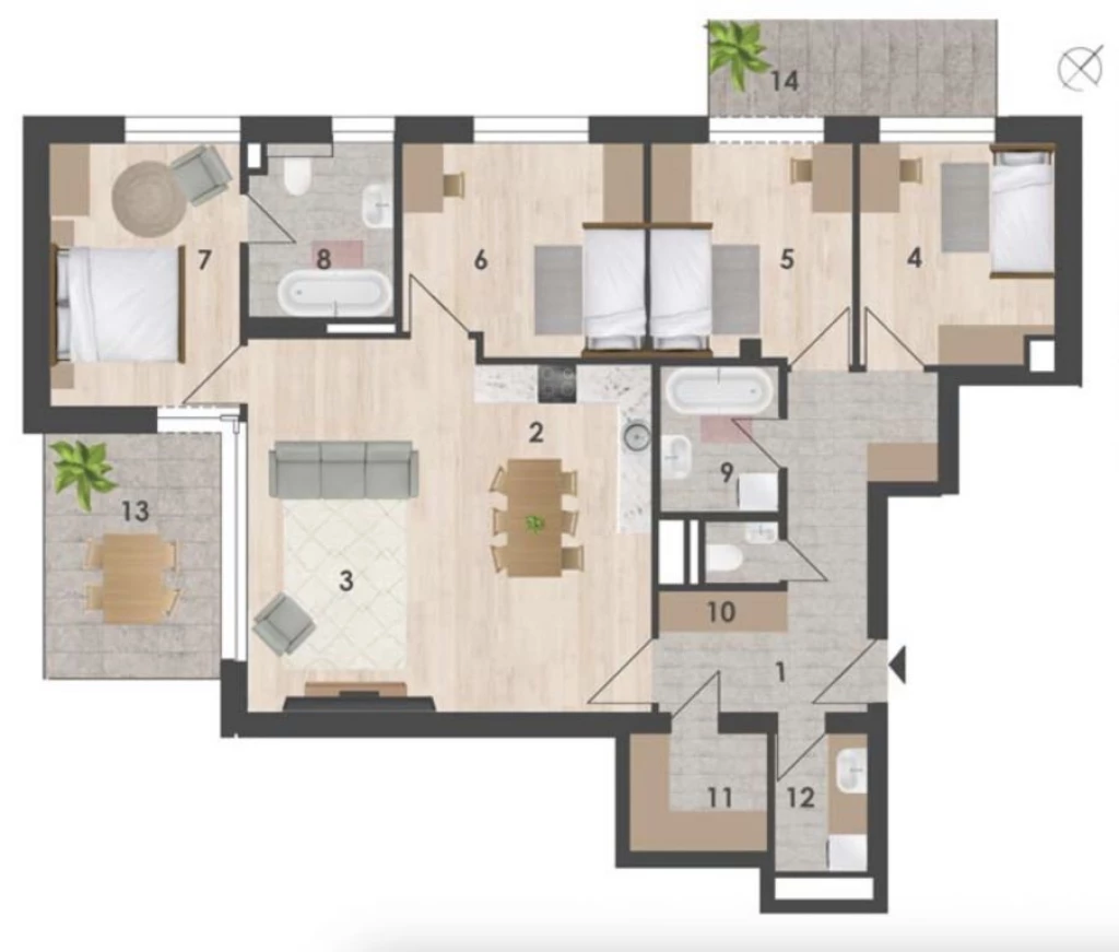 Modern, energiatakarékos új építésű lakások zugló szívében!