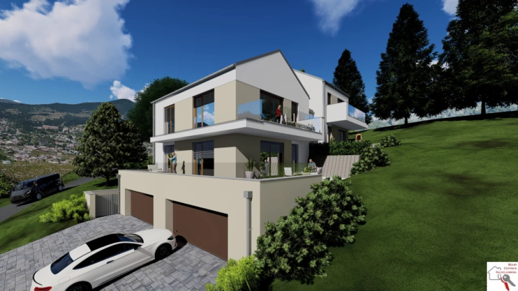 For sale brick flat, Pécs, Mecsekoldal-Makár, Eladó új építésű, közel null energiás lakás garázzsal Pécsett, Makár legszebb részén