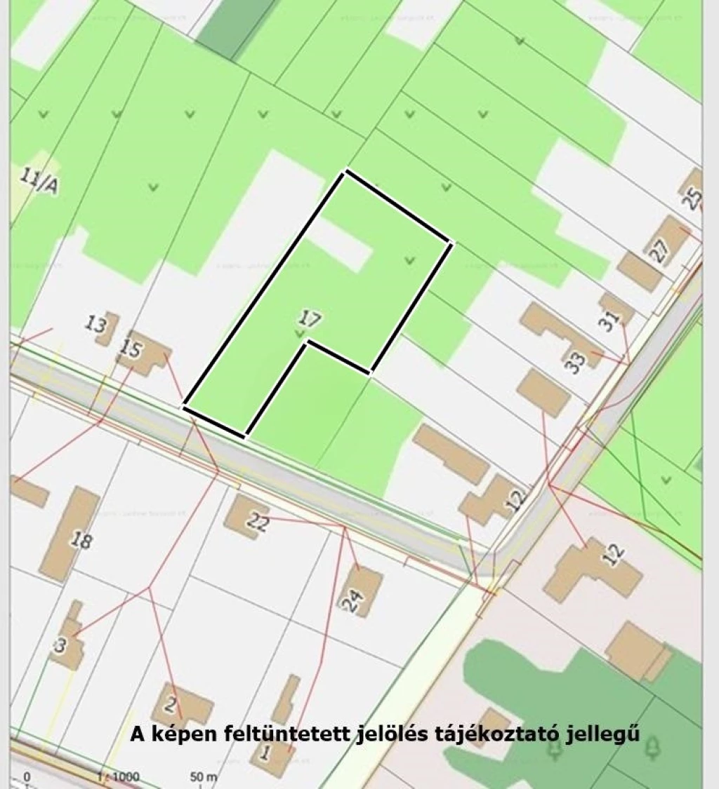 Eladó egyéb telek, Hernád