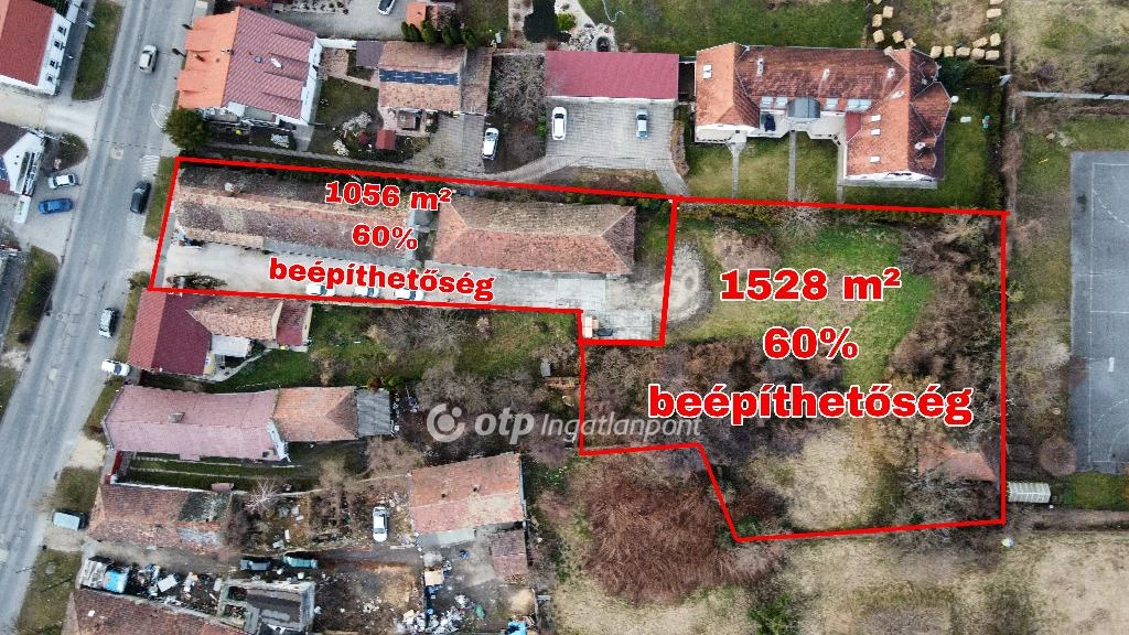 For sale building plot, Pápa, Belvásros