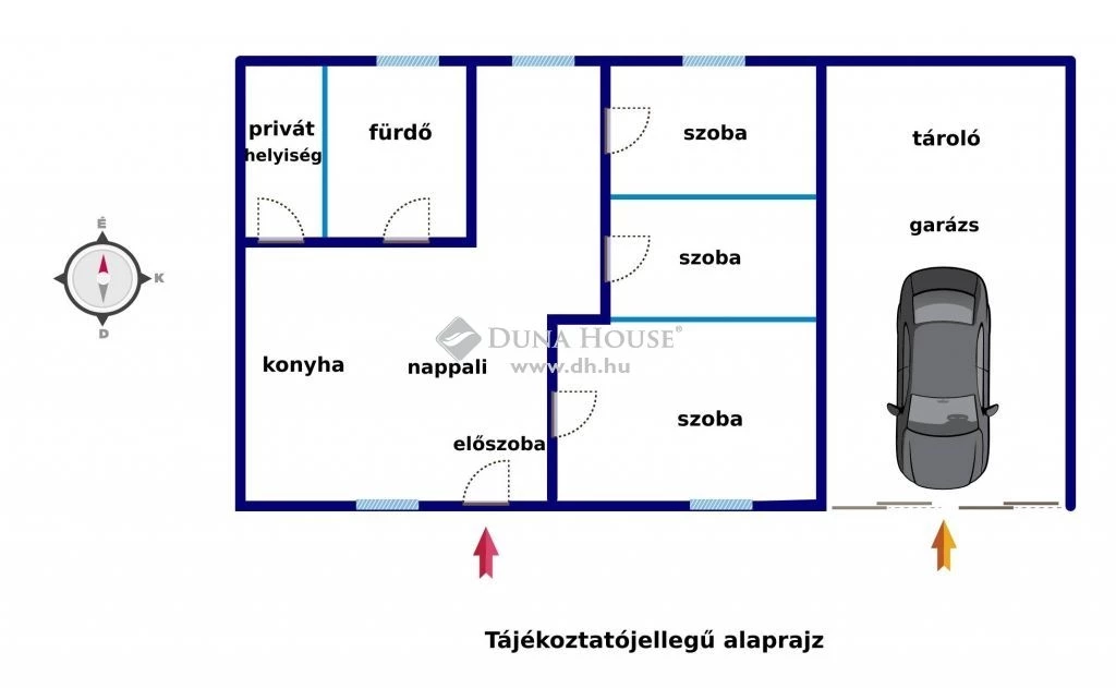 Jól üzemelő apartman / családi ház eladó