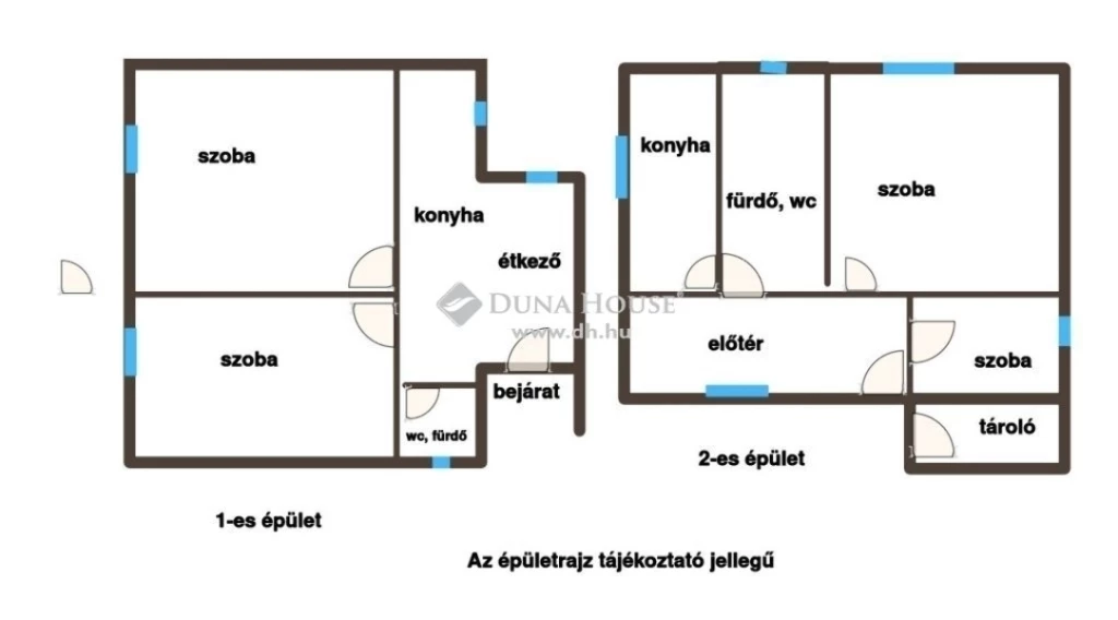 Szabadságtelepen eladó 2 generációs ingatlan