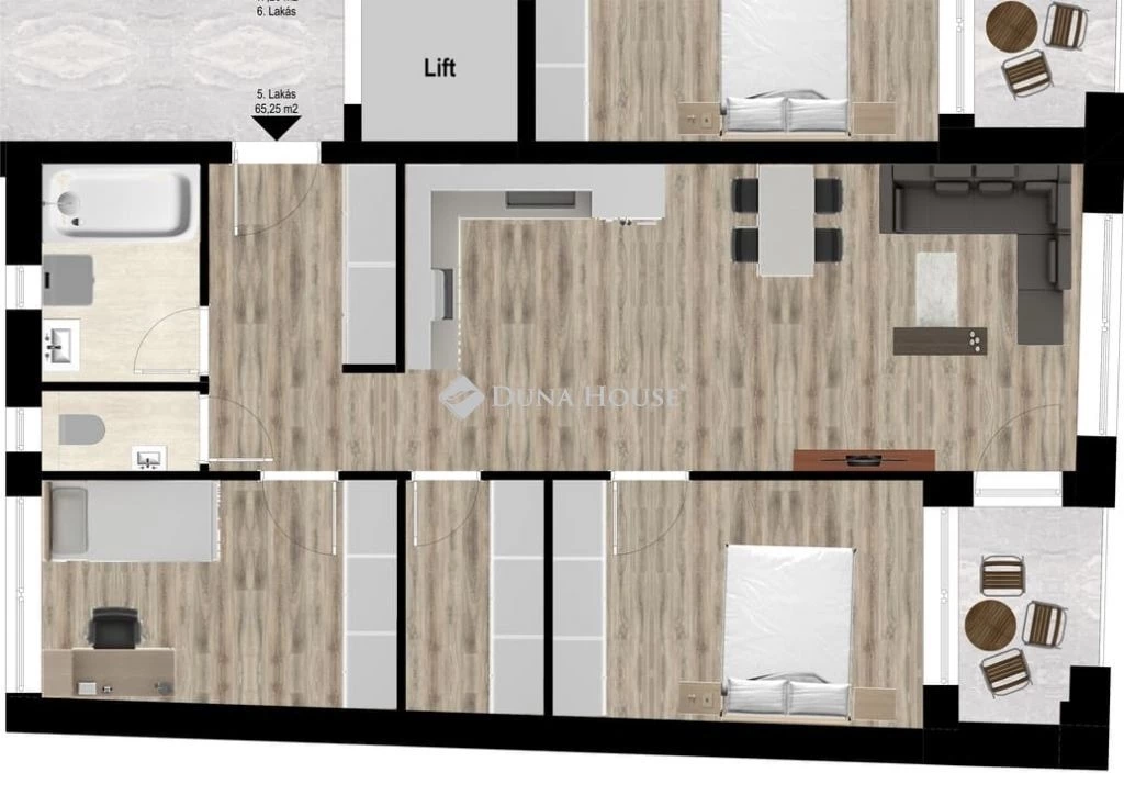 For sale brick flat, Debrecen, Belváros, Vörösmarty utca