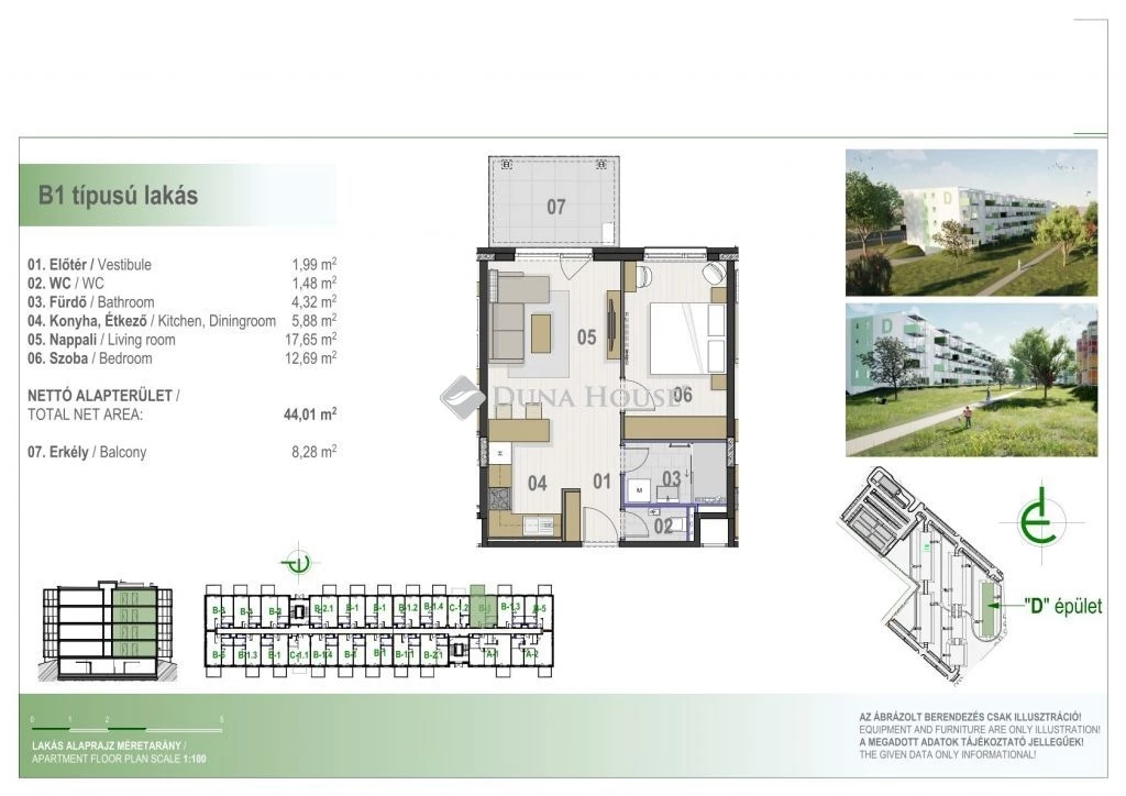 Homokkerti újépítésű lakások