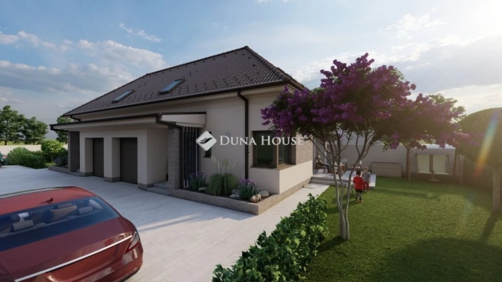 Eladó ikerházház, Ebes, nappali + 3 hálószoba,garázs