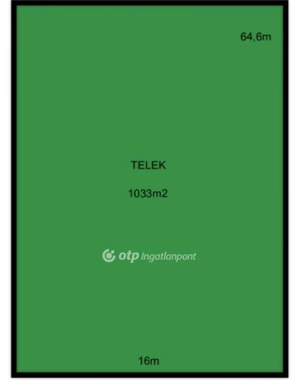 Eladó Telek, Tetétlen