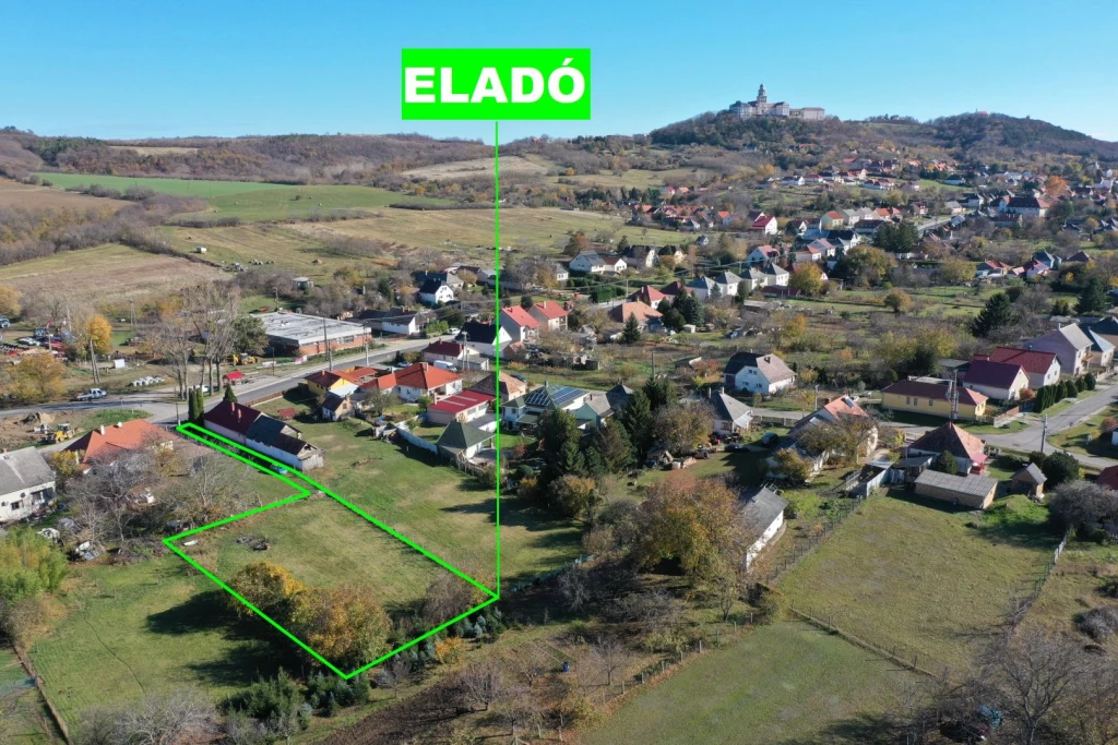 PANNONHALMÁN ÉPÍTÉSI TELEK ELADÓ!