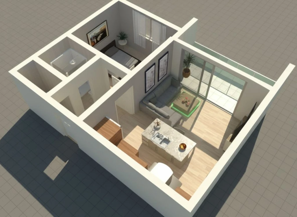 Eladó 53 m2 tégla lakás, Győr- Nádorváros