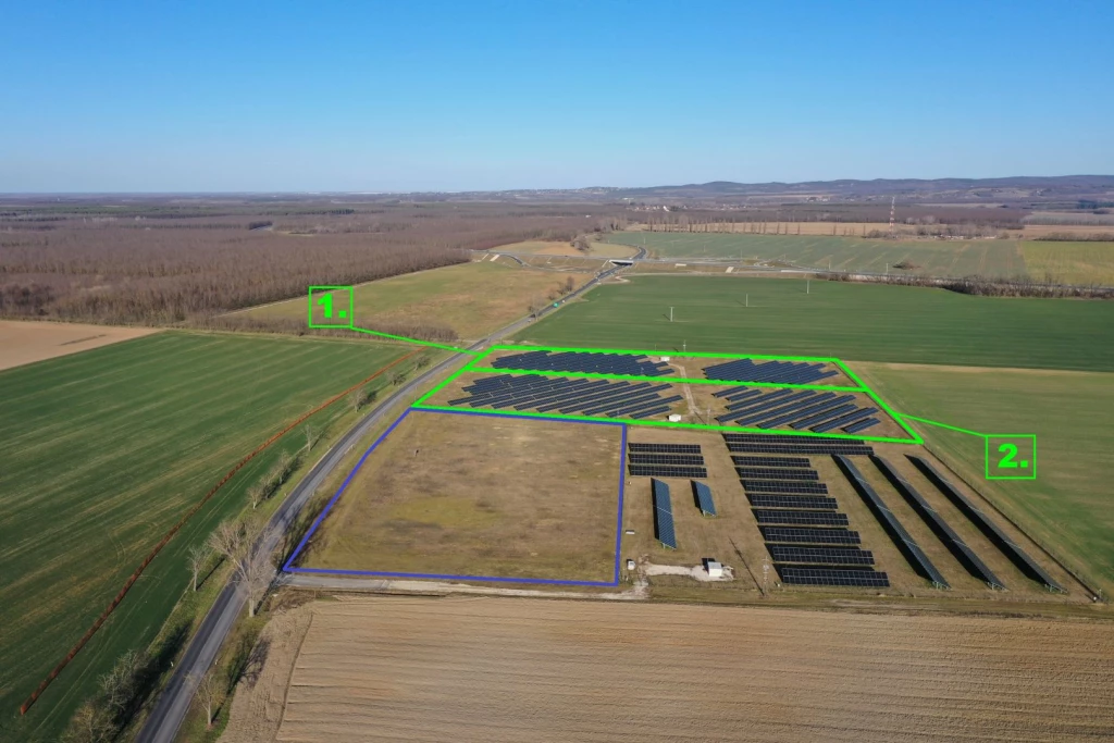 Eladó KÁT PRÉMIUMOS napelempark - 0,5 MW