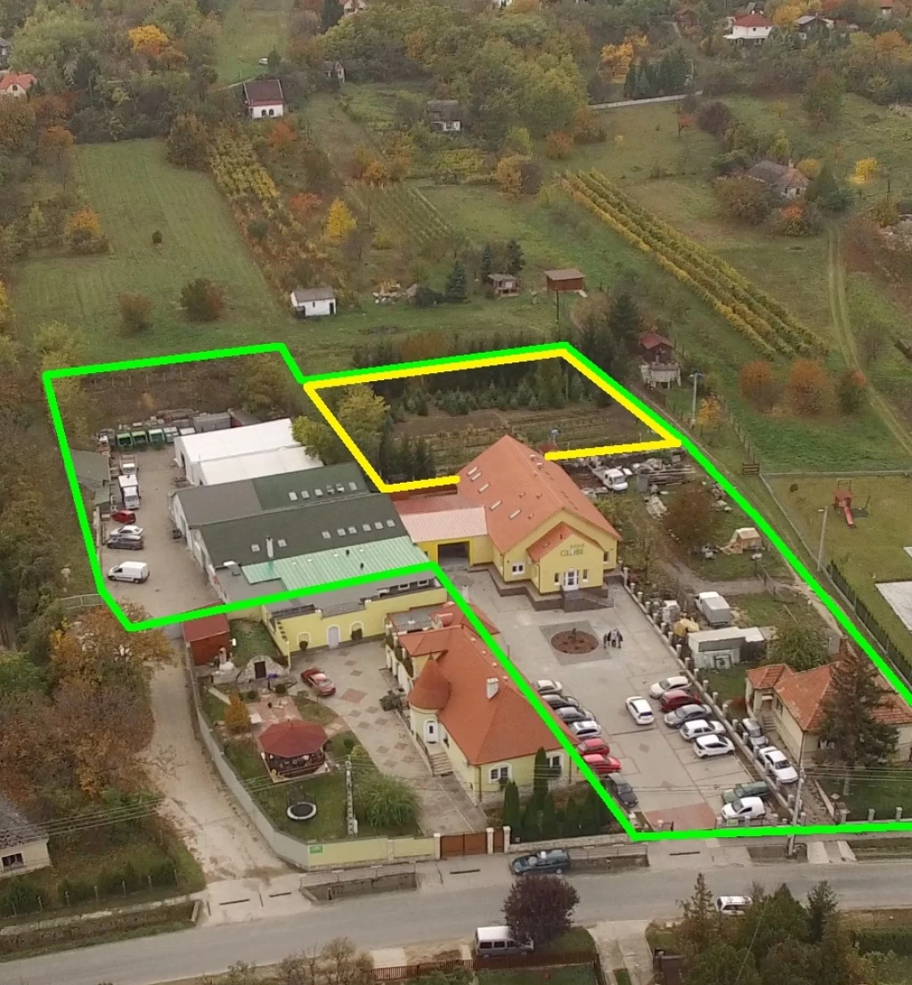 Győrújbaráton komplex ipari ingatlan eladó / kiadó – külön beépíthető telekkel!