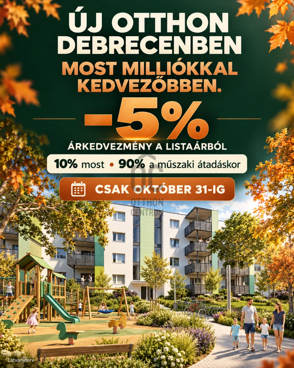 Eladó téglalakás, Debrecen, Homokkert