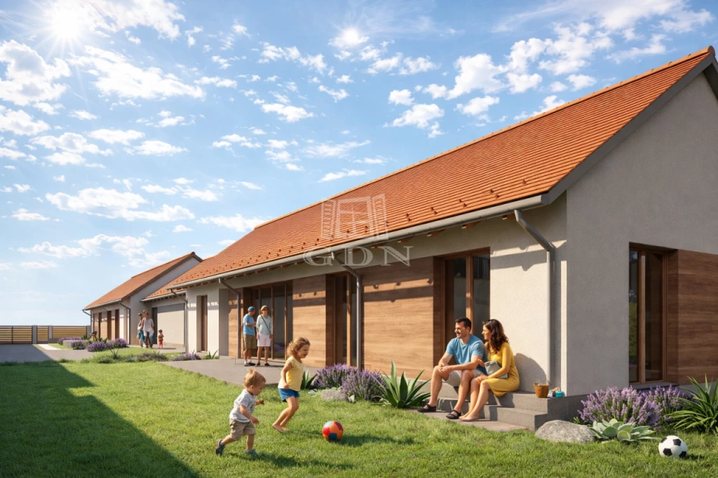 For sale semi-detached house, Budapest XXII. kerület, Nagytétény, Ikerház mindkét fele elérhető még