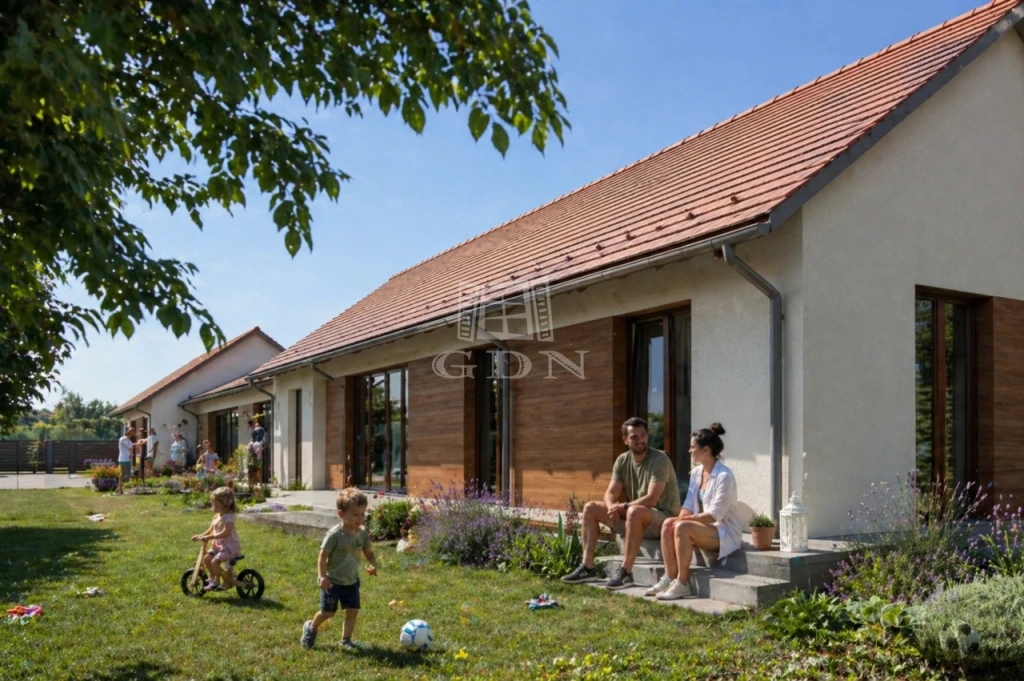 Eladó ikerház, Budapest XXII. kerület, Nagytétény, Ikerház mindkét fele elérhető még