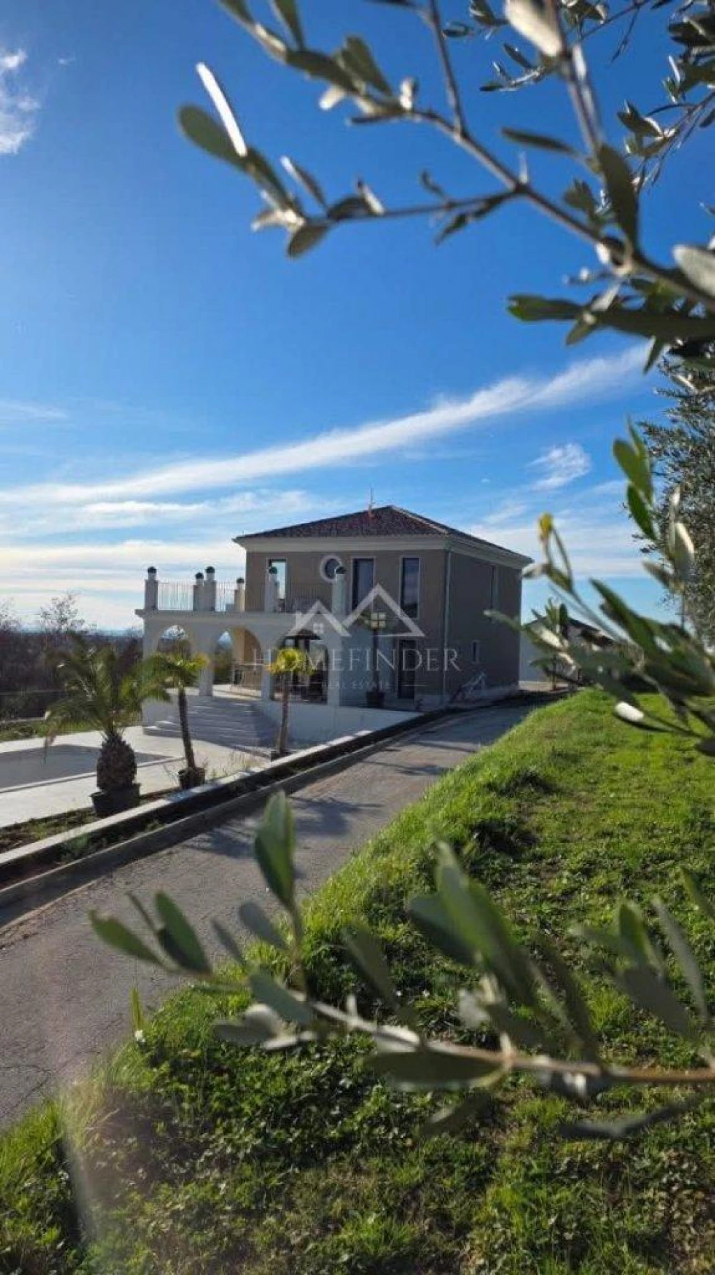 Egyedi luxusvilla panorámás tengeri kilátással – Umag–Buje régió