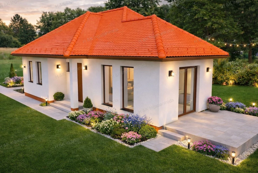 4655: Csörögön ÚJ ÉPÍTÉSŰ, FÖLDSZINTES, CSALÁDI HÁZ eladó!