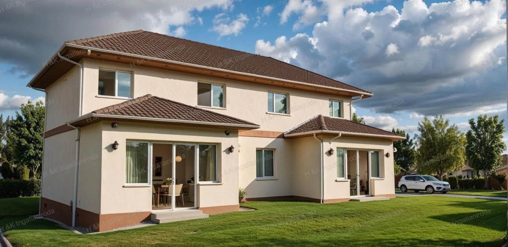 4653: Új építésű ikerház mindkét fele eladó Vácrátóton!