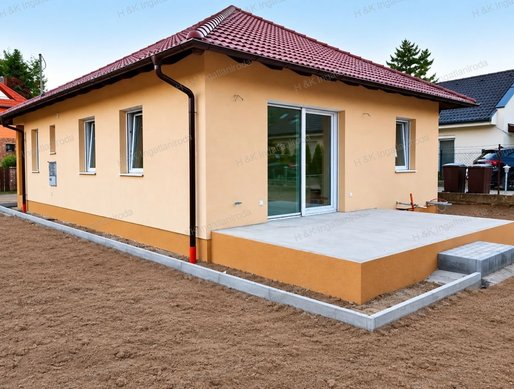 4658: Új építésű, földszintes, dupla-komfortos, családi ház eladó Gödön!