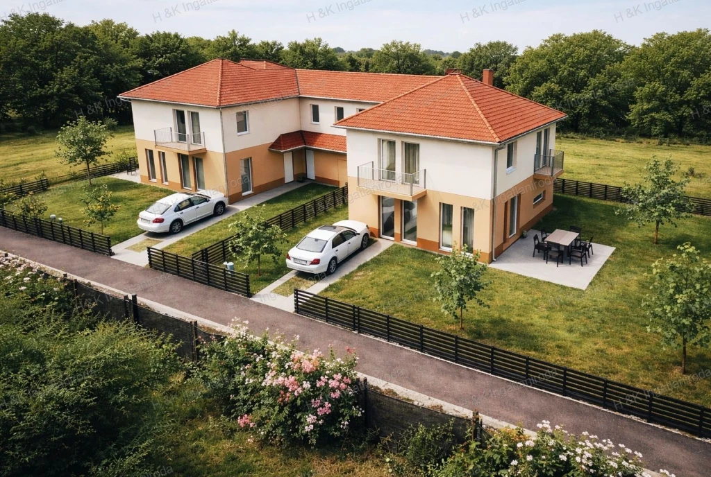 4652: Új építésű, dupla-komfortos ikerházi lakások eladók Őrbottyánban a tó közelében!