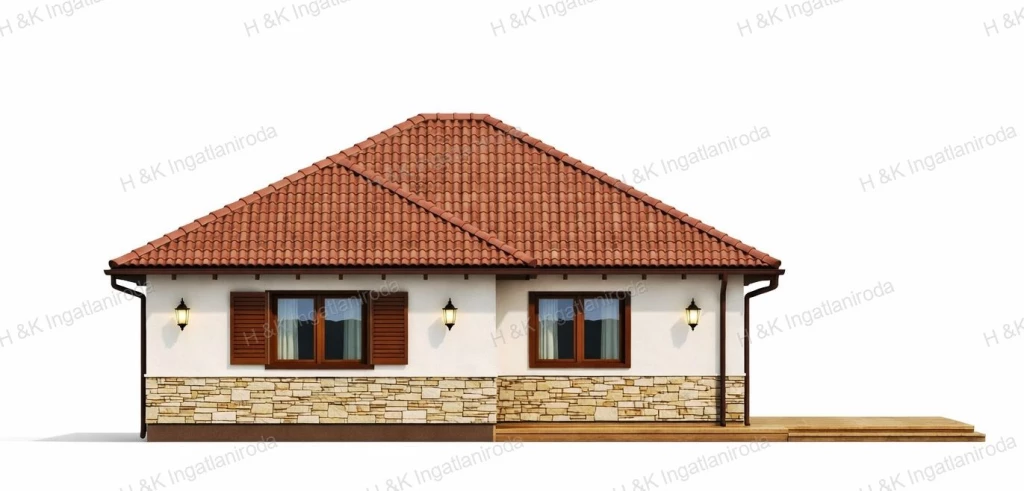 4670: ÚJ ÉPÍTÉSŰ, FÖLDSZINTES, CSALÁDI HÁZ eladó Csörögön!