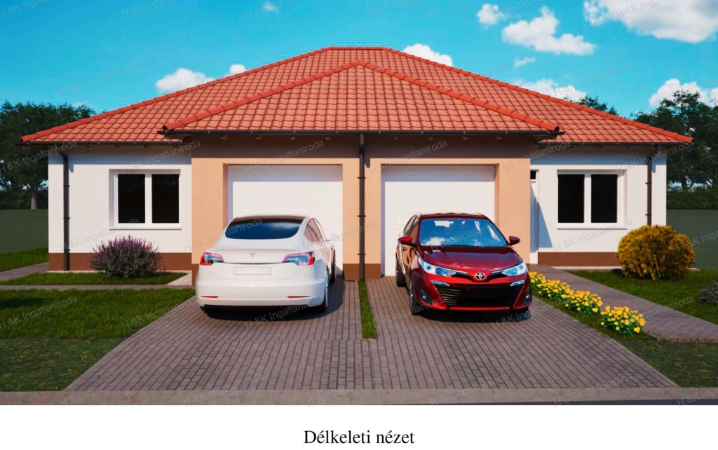 4679/1: PRÉMIUM ÉLETÉRZÉS – MODERN, FÖLDSZINTES, IKERHÁZ SAJÁT KERTTEL