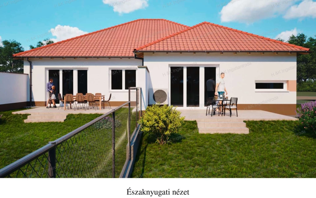 4679/2: ÚJ ÉPÍTÉSŰ, FÖLDSZINTES IKERHÁZ – SAJÁT TELEK, MODERN MŰSZAKI TARTALOM!