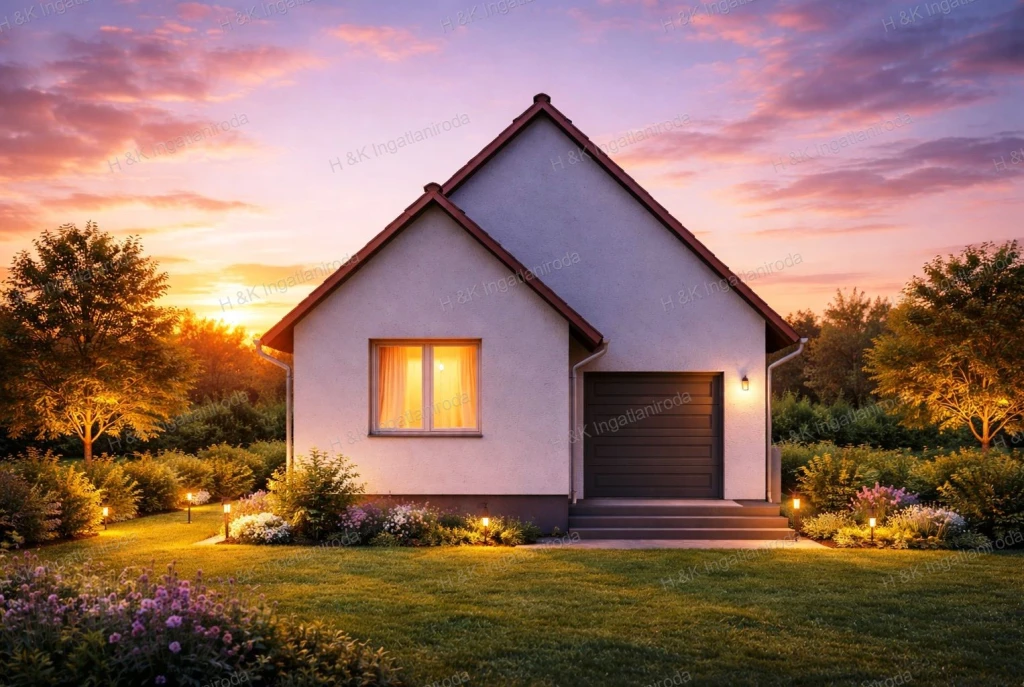 4681: Felsőgödön épülő, garázsos, FÖLDSZINTES, CSALÁDI HÁZ eladó!