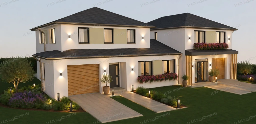 4688/B: Új építésű ikerházi lakás Dunakeszin, 670 m² telekkel és 24 m²-es terasszal!