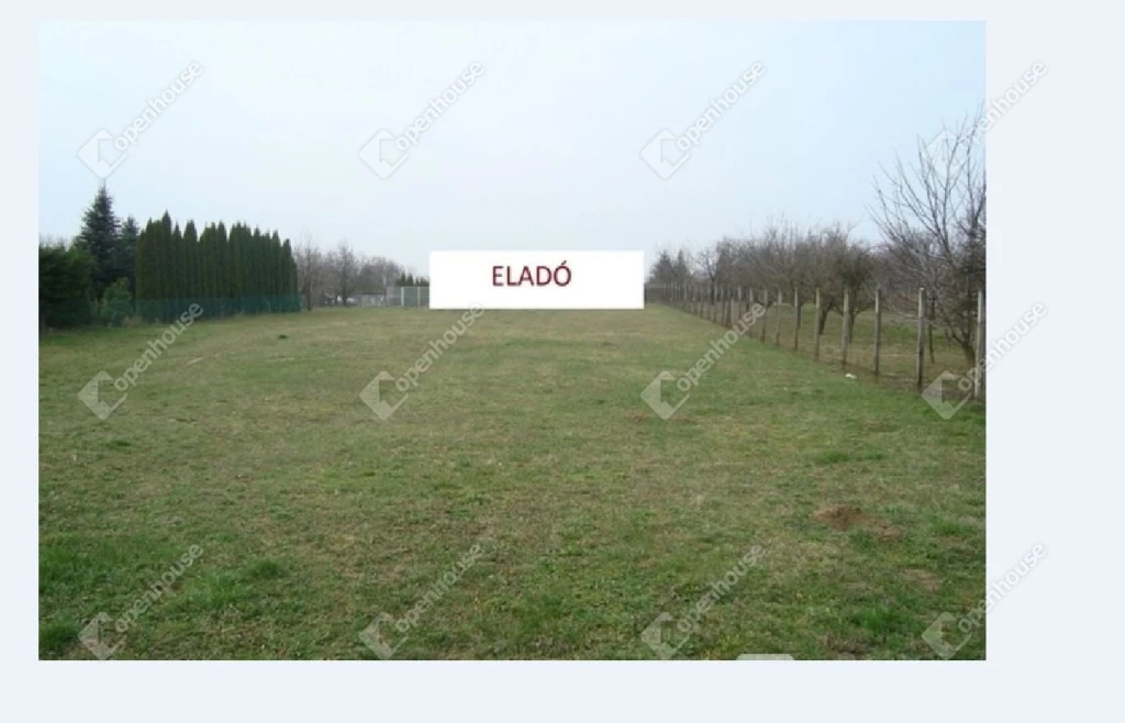 For sale building plot, Győrújbarát, Fenyves utca