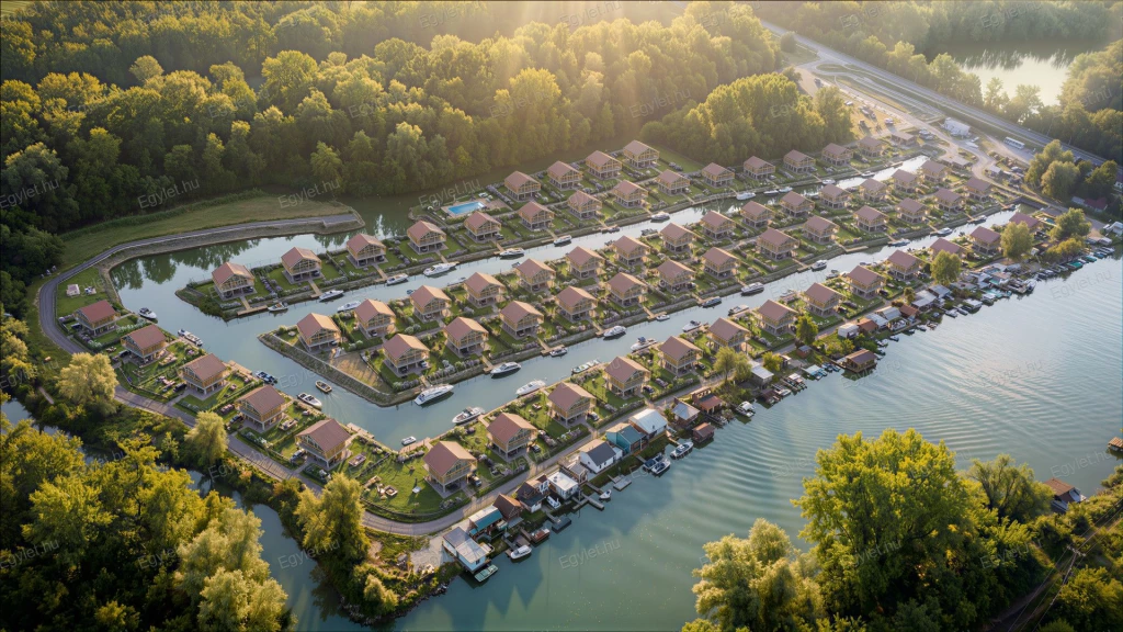 Közvetlen vízparti telkek a Tisza-tónál