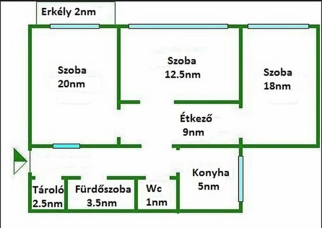 For sale panel flat, Dunakeszi