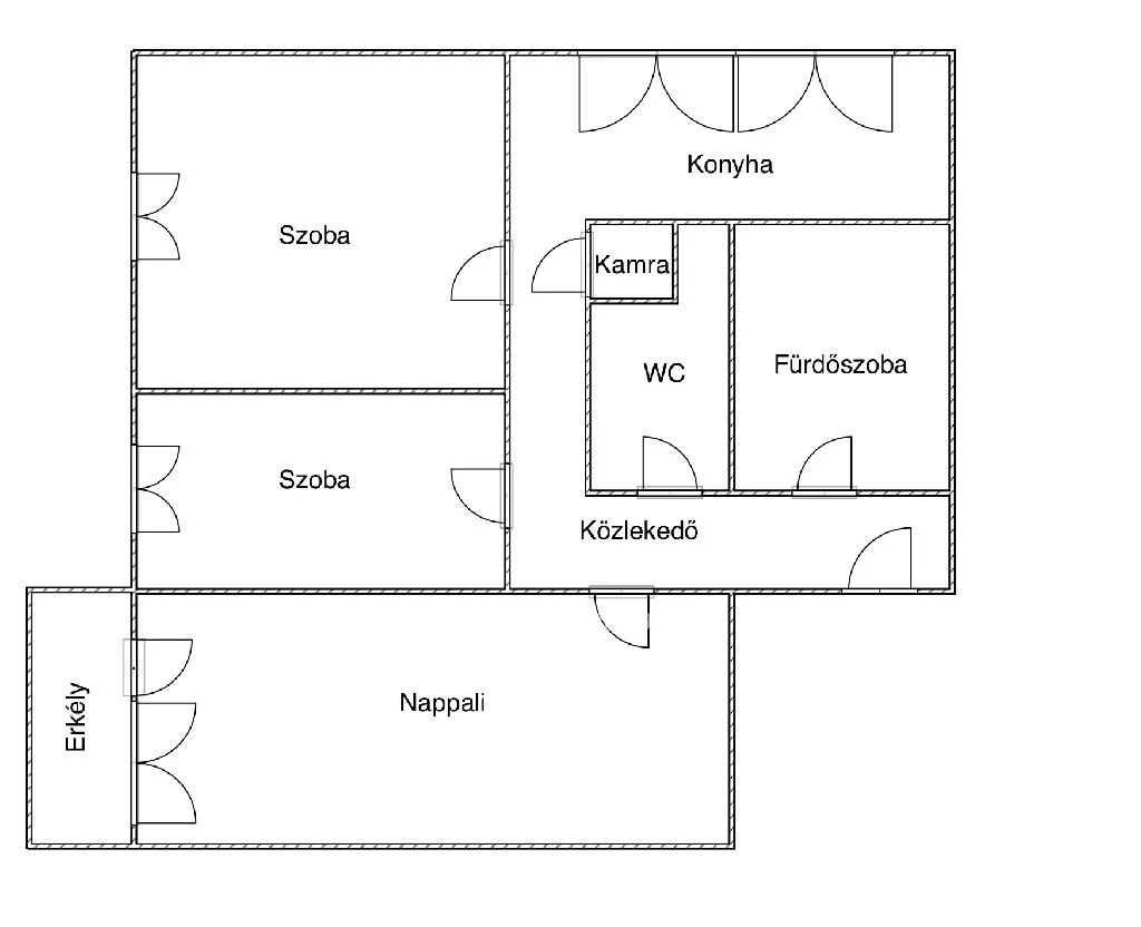 For sale panel flat, Eger