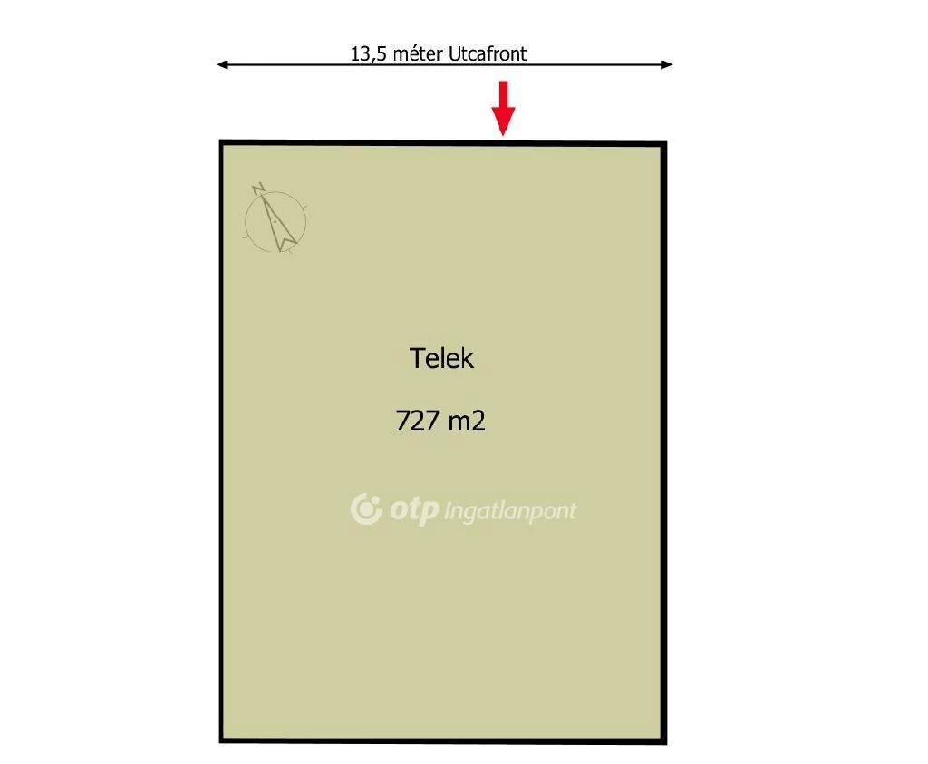 For sale building plot, Őrbottyán