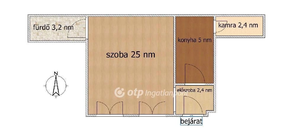 For sale brick flat, Budapest VIII. kerület