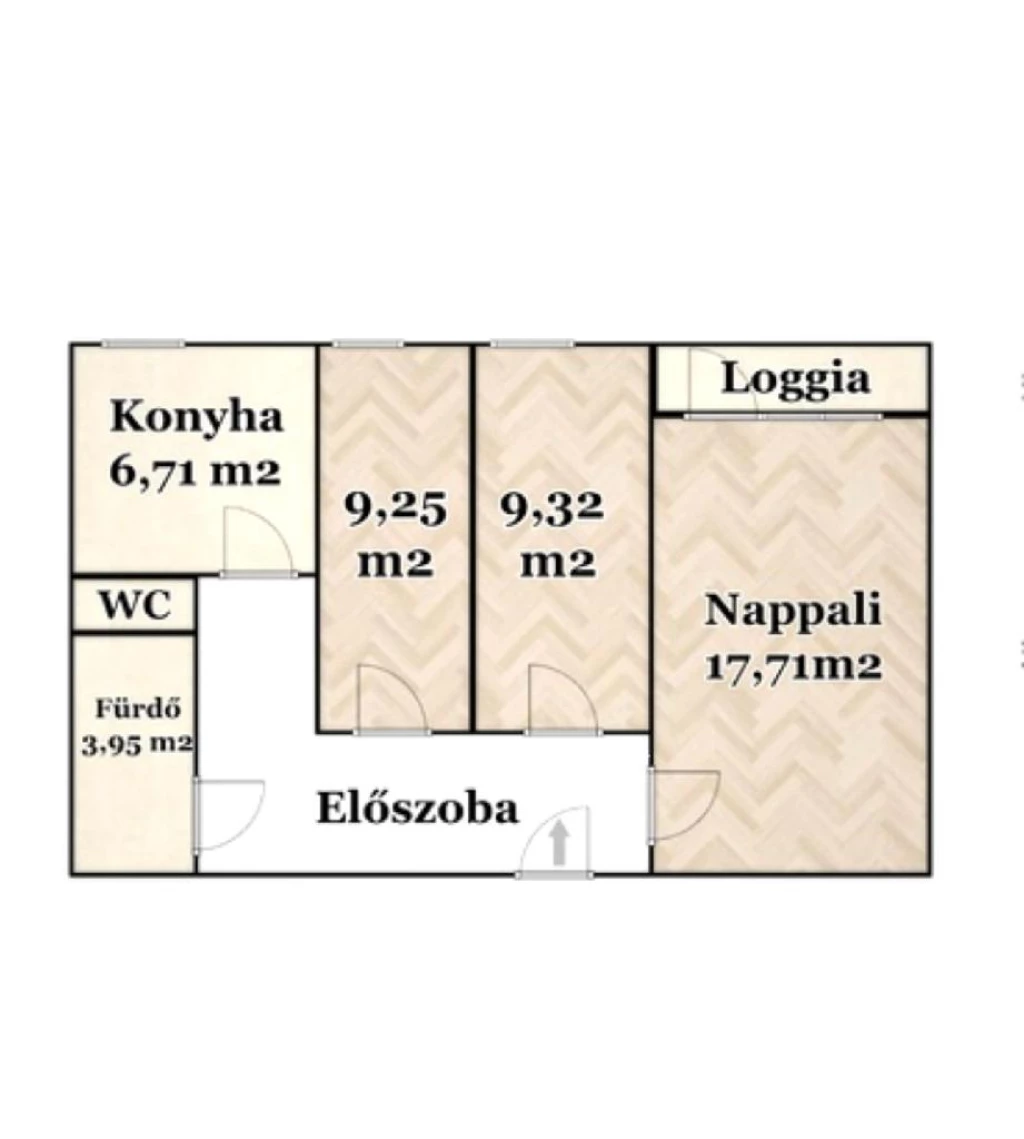 Eladó panellakás, Debrecen, Tócóskert