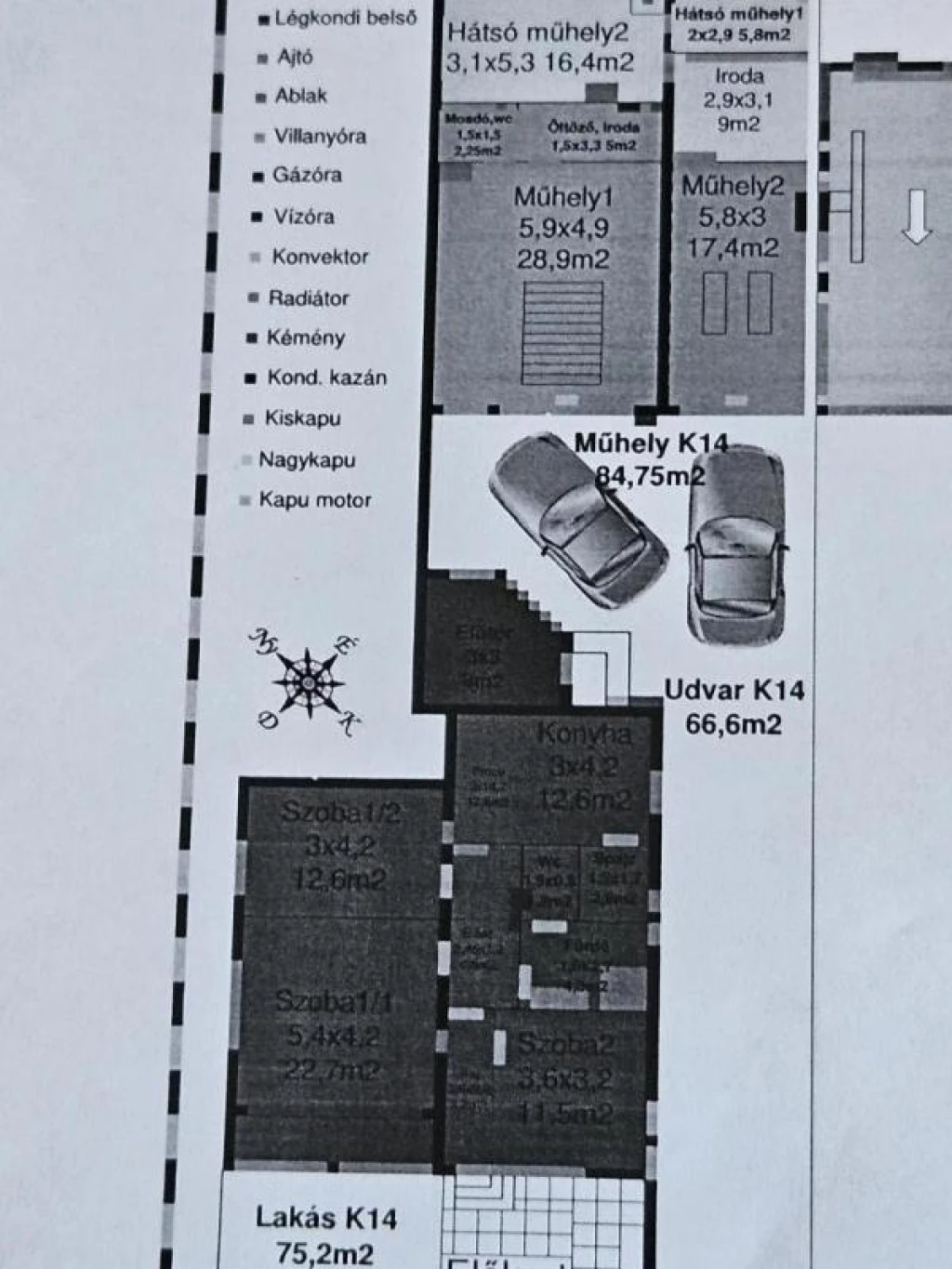 For sale part of a house property, Budapest XVIII. kerület