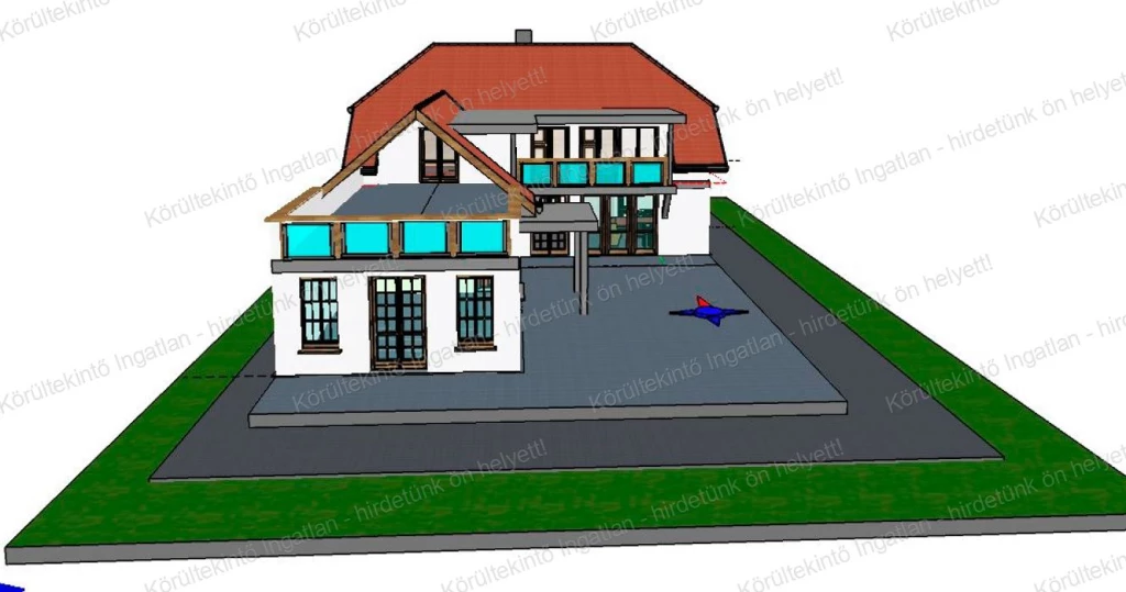 Révfülöpön részpanorámás építési telek közvetlenül a tulajdonostól eladó.